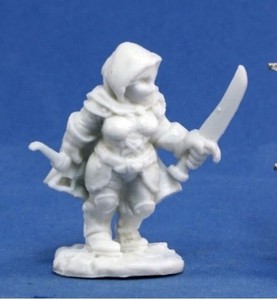 Reaper Miniatures Baily Silverbell #77072 Bones Unpainted Plastic Mini Figure