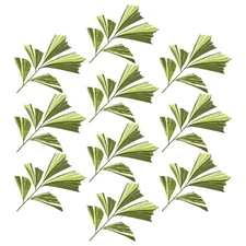 10 PCS Fake Plant Branch Greenery for Vase Leaves Crafts Branches