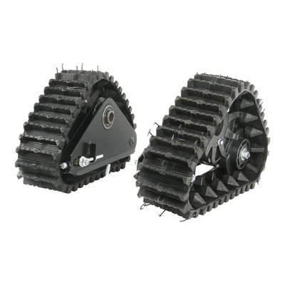 #ad 2pc Wheel Snow Tracks Sand Snowmobile For ATV Dirt Bike Quad Lawn Mower Buggy $299.90