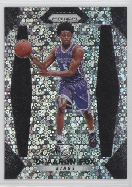 2017-18 Panini Prizm Fast Break Prizm De'Aaron Fox #24 5xx