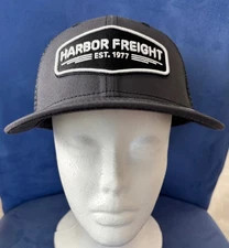 Harbor Freight Trucker Hat Special Edition Charcoal Gray Snapback Cap New W/ Tag