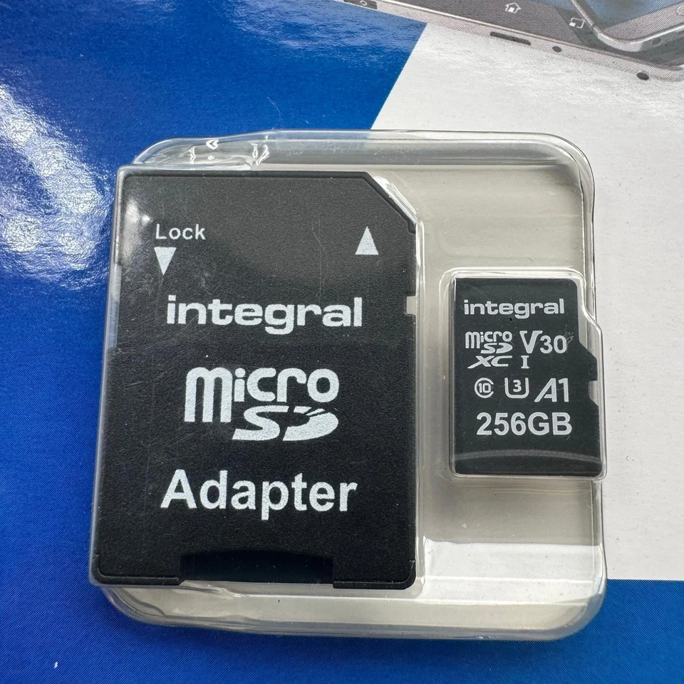 Integral 256B microSDXC Memory Card Premium High Speed 4K Video U3 Class 10 A1 - Image 4 of 4