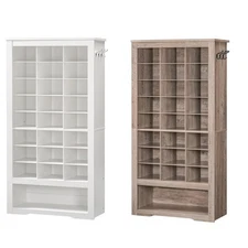 HOOBRO Shoe Cabinet Heavy Duty Shoe Storage Cabinet Freestanding Shoe Rack 