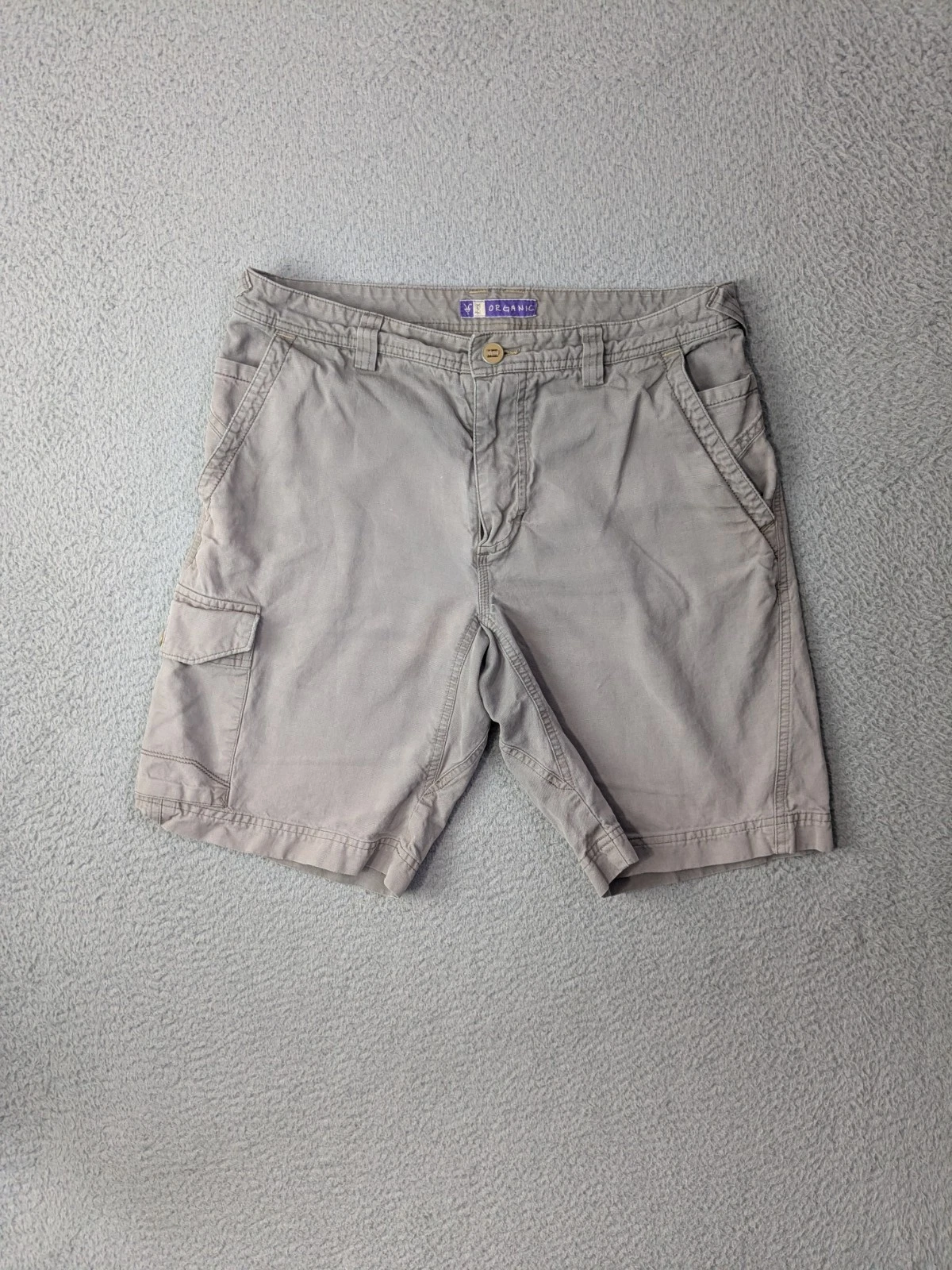 Ibex Shorts Mens 30 Organic Cotton Hemp Blend Cargo Pocket Outdoor Hiking