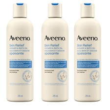 Aveeno Skin Relief Shower Bath Oil - 10 oz - 3 pk