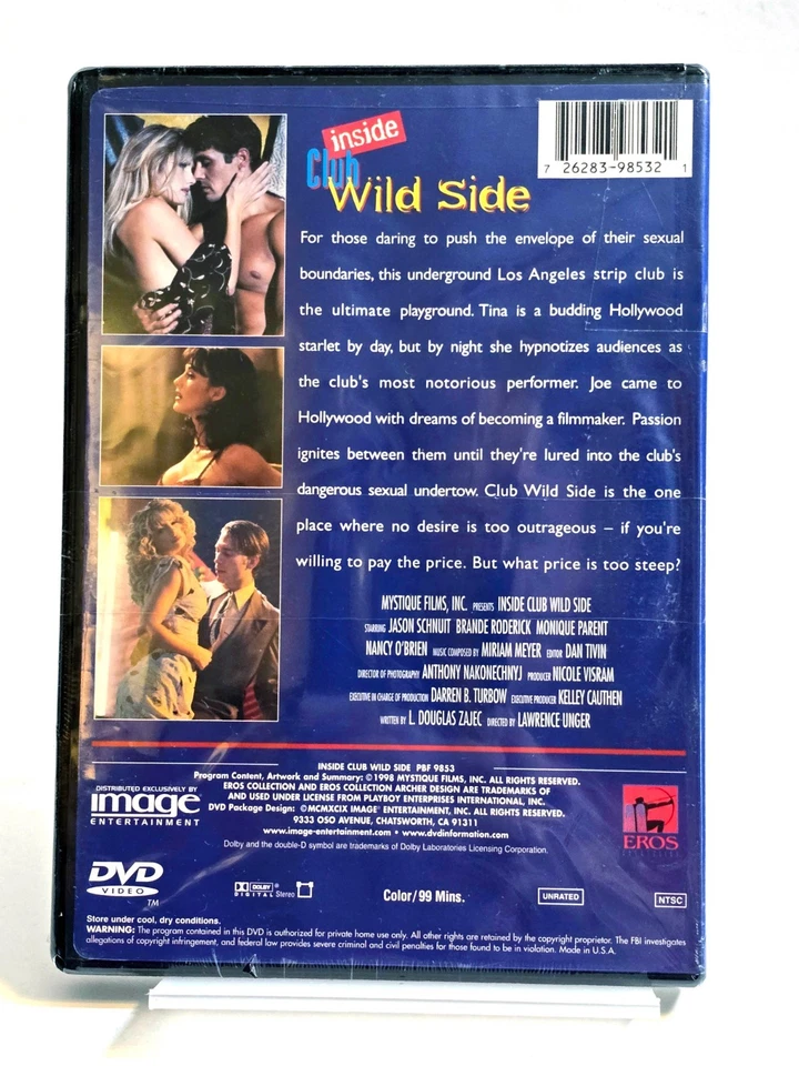 Inside Club Wild Side DVD—RARE—Free PRIORITY MAIL shipping (I3-115) - Image 2 of 2