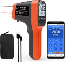 Btmeter Infrarot Thermometer Pyrometer Distanz 301 -501600 Ir Laser Bluetooth Btmeter Infrarot Thermometer Pyrometer Distanz 301 -501600 Ir Laser Bluetooth