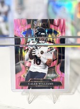 2025 Panini Select - Concourse Caleb Williams #73 Pink Shock Prizm