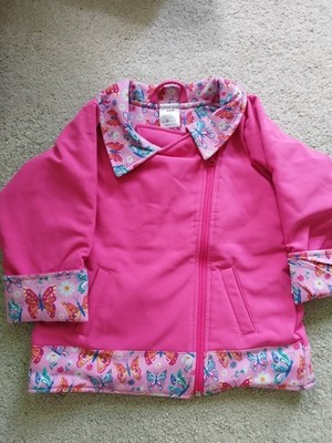 Babauba Softshelljacke, Gr. 104, Butterflies