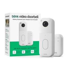 Blink Video Doorbell newest model   Head-to-toe HD view, two-year battery life