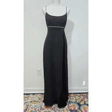 VTG Jump Y2K Whimsigoth Fairy Prom Dress Size 9/10 Recency Goth 90s Glitter Hoco