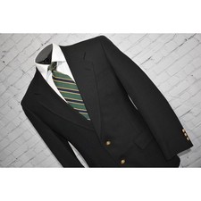 Blazer Jack Nicklaus Homme, Taille 42R, Noir, Boutons Or, Série 2, Fabriqué Aux USA