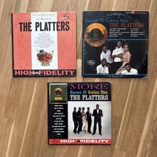 The Platters Lp Lot of 3 Encore/More Encore/Life Is Just A Bowl of Cherries