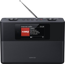 Kenwood CR-ST 200 S Schwarz Design-Radio, RDS...