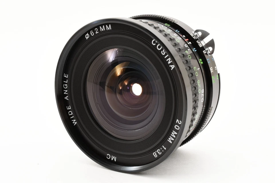 [ MINT ] Cosina MC 20mm f3.8 Wide Angle Macro Lens Nikon F Mount From Japan - Image 3 of 4