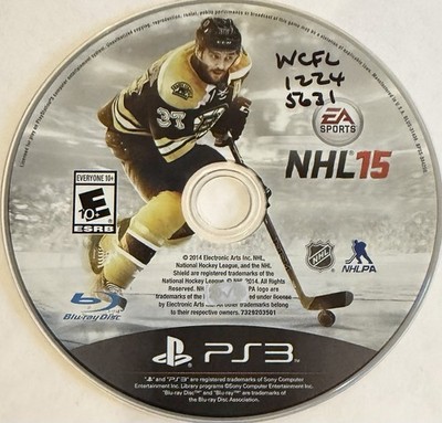 NHL 15 (Sony PlayStation 3, PS3) DISC ONLY | NO TRACKING | M1617