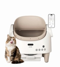Automatic Self-Cleaning Cat Litter Box,Open Top,Odor Control, Smart App Control