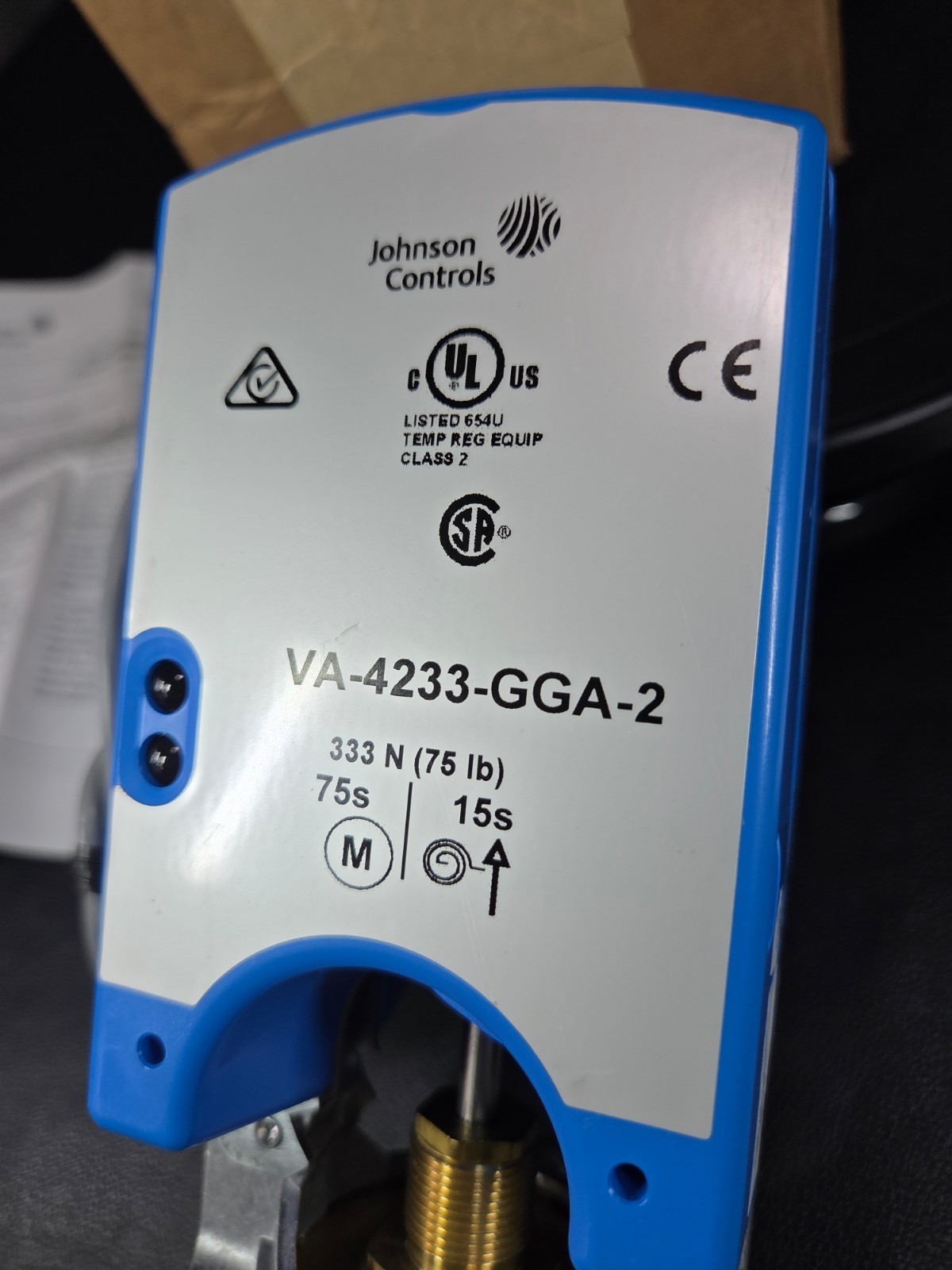 JOHNSON CONTROLS VA-4233-GGA-2 / VA4233GGA2 (NEW IN BOX) FAST SHIP!💨✅