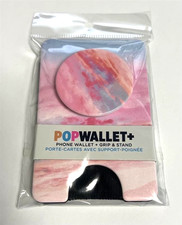 Popsocket Popwallet Phone Wallet Grip Stand Pink Cloud NRP
