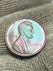 1909 VDB Philadelphia Mint Copper Lincoln Lustr BU+++Wheat Cent High Grade Toned