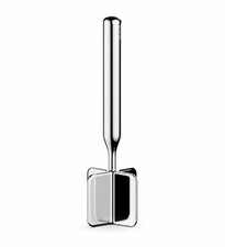 Stainless Steel Meat Masher and Food Chopper, Non-Toxic Seamless Design, Dish...