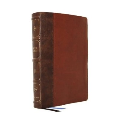 Thomas Nelson NKJV, Large Print Thinline Reference B (Leather Bound) (US IMPORT)