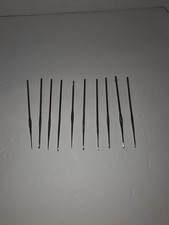 Vintage Boye Crochet Hooks Bundle Of 10