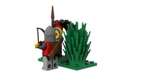 LEGO Castle 1624 King&rsquo;s Archer Complete w/ Instructions 1993 Vintage Set