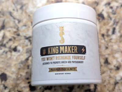 King Maker Maximum Masculinity You Won't Recognize Yourself 120 count exp:10/27