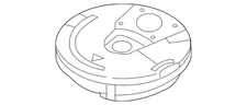 Genuine Volkswagen Rear Speaker 5G0-035-621