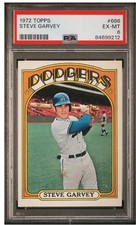 1972 Topps #686 Steve Garvey ~ PSA 6 ~ High #