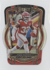 2022 Panini Select Club Level Black & Red Prizm Die-Cut Nick Bolton #253 e9p