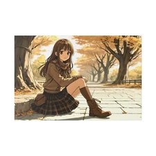 Amime Art for Young Girl's room  24X16 Canvas print