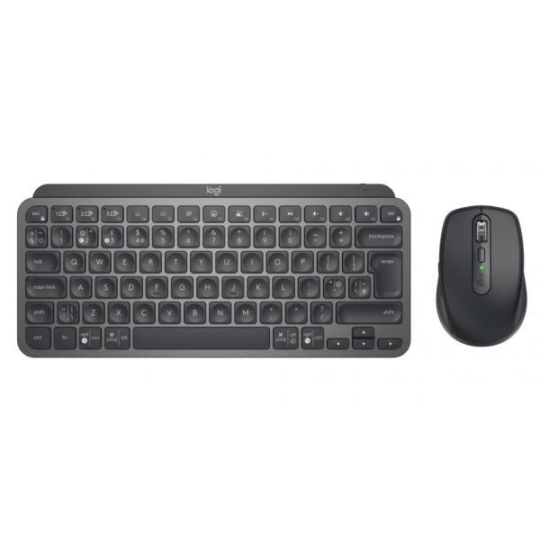 Logitech MX Keys Mini Combo for Business tastiera Mouse incluso Ufficio RF senza