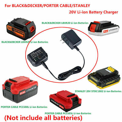 Black+Decker LCS1620B 20V Li-Ion Battery Charger for sale online