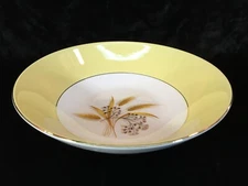 Vintage Century Service Autumn Gold Wheat Dinnerware 8" Round Vegetable Bowl