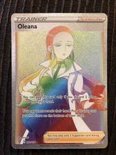 Pokémon TCG Oleana Rebel Clash 202/192 Holo Secret Ultra Rare Pack Fresh