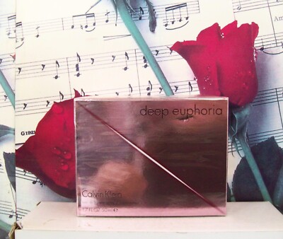 Calvin Klein Deep Euphoria 1.7 FL. OZ. EDT Spray. Sealed Box.
