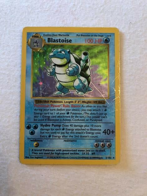 Blastoise 2/102 Shadowless Halo Pokemon Card | eBay