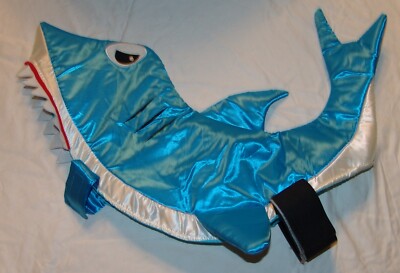 Blue Baby Shark Dog Pet Puppy Halloween Costume M Blue Medium Canine