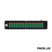 TZT U-15D Music Spectrum Equalizer Display LED Acrylic Shell with Built-in DSP