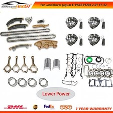 Engine Rebuild Kit & Timing Chain For Land Rover Jaguar E-PACE PT204 2.0T 17-22