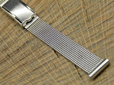 Vintage NOS Unused Watch Band Deployment Clasp Stainless St 13mm JB Champion USA