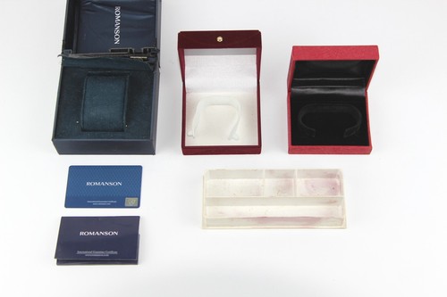 Box for watches ROMANSON Soviet watch box 4 pieces - Picture 2 of 7