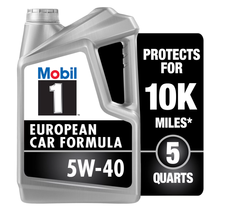 Mobil 1 FS European Car Formula Full Synthetic Motor Oil 5W-40, 5