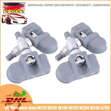 4) Reifendrucksensor TPMS für Mercedes-Benz W176 W242 W246 W203 W204 W205 A209