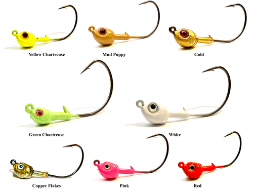Lindy Fuzz-E-Grub Jig Fishing Lure With Soft Plastic Grub Body And
