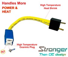 Upgraded H7 Headlight Wire Harness Connector Kit 9-3 For Legacy Impreza Tribeca