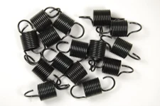 Extension Spring 1/2" Dia x 1-1/4" Length OAL x 1/2" Coil Length Black Qty( 15 )
