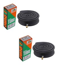 2 DURO 24 x 1.50/1.75/1.95 Bicycle THORNPROOF Inner Tube 33mm Schrader Valve.